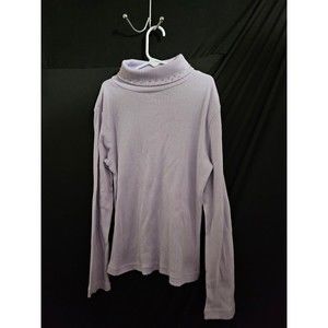 Sweater girls size large lavender #101
